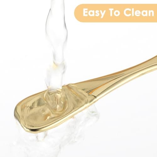 Sibba Face Spatula Lip Mask Applicator 3 PCS Skincare Makeup Spoons Small Facial Make Up Scoop Tool Mini Spoon Multi Skin Care Lotion Cream Stick Tiny Scoop Cosmetic Foundation Cosmetics Beauty — view 6