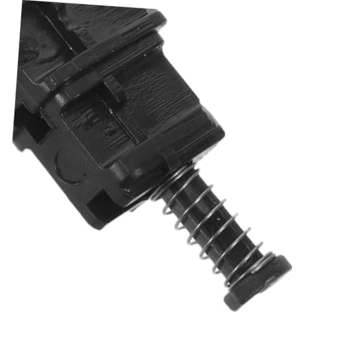 2pcs Luggage Handle Lock Buckle Clips for Suitcase Repair Black Pvc — view 3