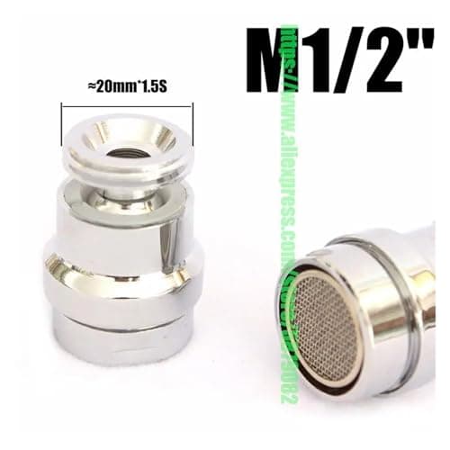 Faucet Extender Universal Interface M16 M18 M20 M22 F22 Brass Splash Head Kitchen Bathroom Sink Spouts Water Tape Adapter lingli(Burgundy) — view 2