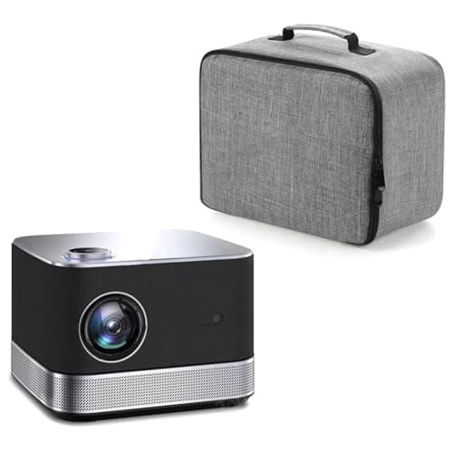 NONDK Shockproof Dustproof Handbag for HY350 Projector Bag Storage Case Travel Carry Bag for Cube Shaped Portable Projectors C — view 5