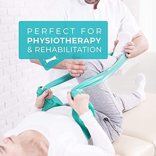 Coresteady Resistance Band For Men & Women - Exercise Band to Build Strength, Flexibility, Muscle & Tone - For Fitness, Stretching, Pilates, Physio & Yoga - With Exercise e-Guide — view 6