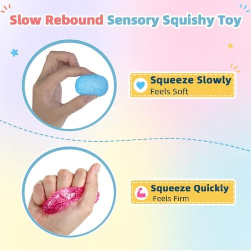 8 Pack Squishy Fidget Toys for Kids — view 3