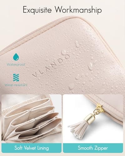 VLANDO Travel Jewellery Box, Portabel Jewellery Pouch, Travel Essential — view 5