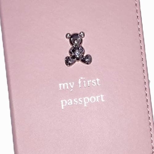 Widdle Celebrations My First Passport Cover & Luggage Tag Set - Pink 4982 — view 2