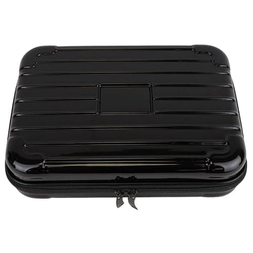 Eson Barber Tools Carry Case - Authentic Lockable Large Capacity Hair Dressing Kit Carry Case - Premium Barber Backpack for Professionals-Secure Hairdresser Tool Storage for Travel (Black)