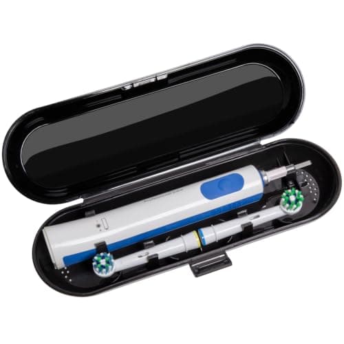 Electric Toothbrush Travel Case for Oral B & Philips Sonicare,Black