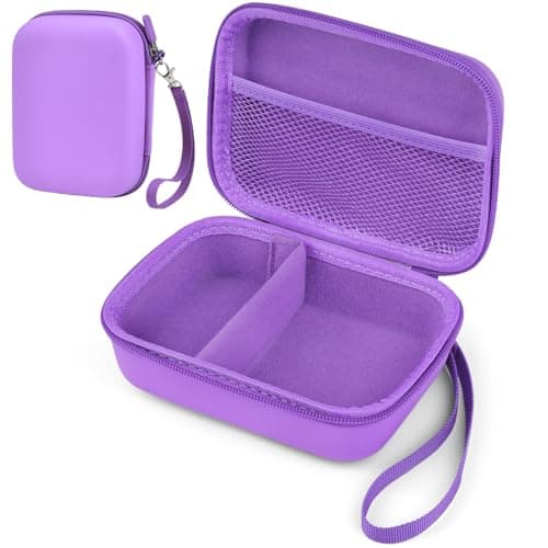 Ainiv Kids Instant Camera Case, Kids Camera Photo Paper Organizer, Purple