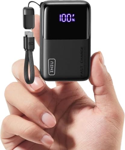 INIU Power Bank, Ultra Mini 10000mAh 45W Fast Charging Phone Battery Pack
