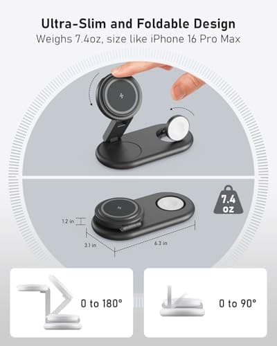 3 in 1 Wireless Charging Station for Apple — view 4