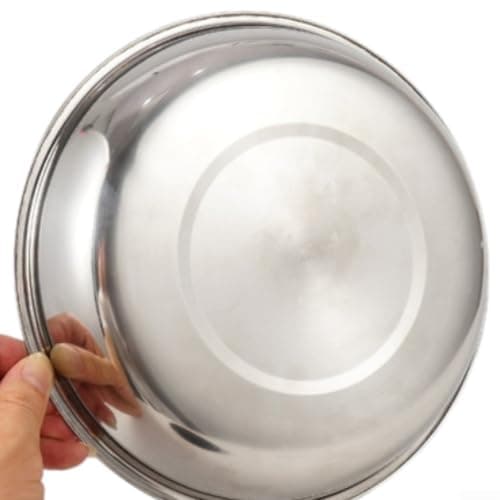 17-Piece Stainless Steel Mess Kit with Bowls Plates — view 3