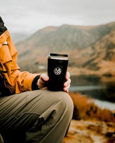 The Nomads Kitchen Travel Filter Coffee Mug | Portable Coffee Mug with Built-in Filter for Fresh Brew On-the-Go | Ideal for Camping, Hiking, Fishing & Outdoor Adventures — view 4