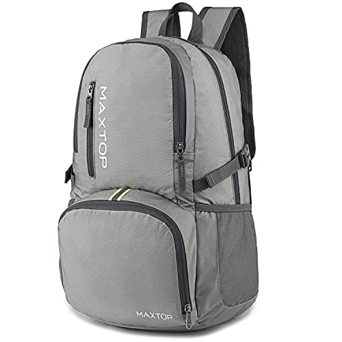 MAXTOP 40L Backpack Ultra Lightweight Packable Foldable Rucksack Water Resistent For Men Women Kids Outdoor Camping Hiking Travel Daypack Handy Durable Gifts For Men Women