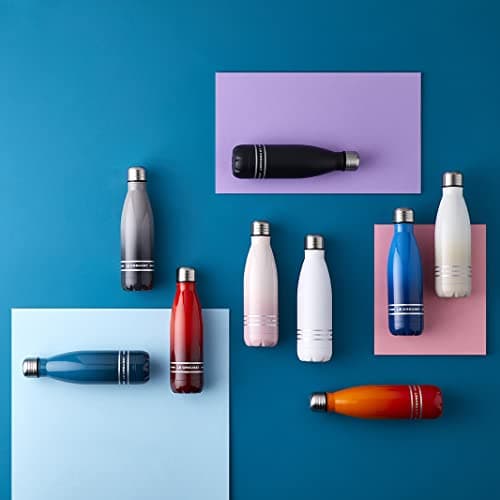 LE CREUSET SS Hydration Bottle 500ml Deep Teal -Cylinder — view 2