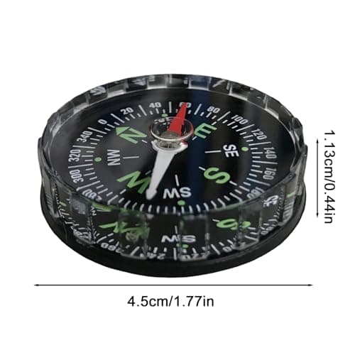 di Orientation - Multifunctional Expedition Equipment, with Adjustable Detection, Precise Direction Detector for Adventure Travel, Outdoor Training | Bussol da es — view 6