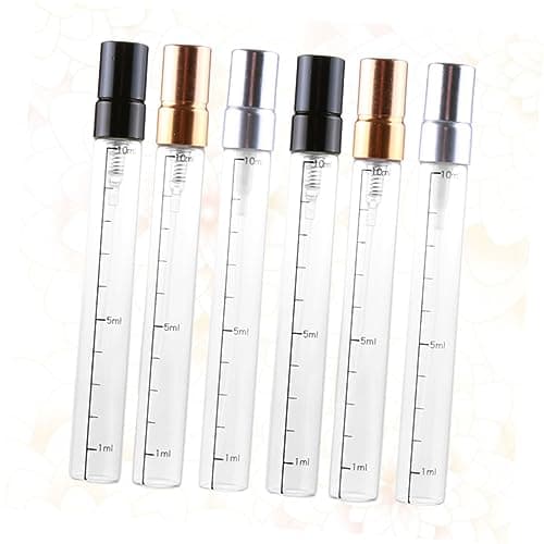 PLAFOPE 6 Pack 10ml Scale Face Spray Bottles Mini Compact Refillable Perfume Dispenser for Travel Makeup — view 6