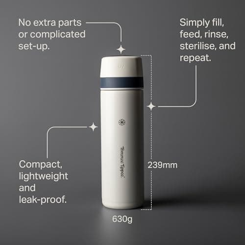 Tommee Tippee PrepGo Portable Formula Feed Maker Built-in UV Steriliser — view 5