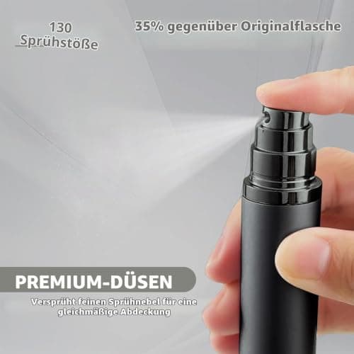 JAONLD 2 Pcs Perfume Atomiser 5ml Refillable Travel Portable Atomiser Spray — view 4
