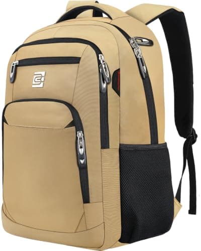 marcello 18 Inch Laptop Backpack for Men, Water Resistant Travel Rucksack