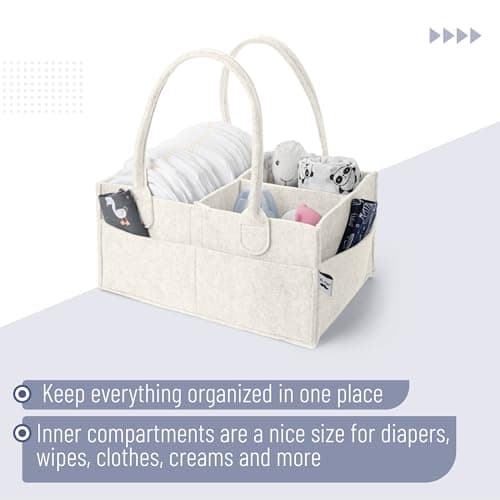 Mr. Pen- Baby Diaper Caddy Organizer, Car Caddy, Portable Organizer for Changing Table, Nursery — view 4