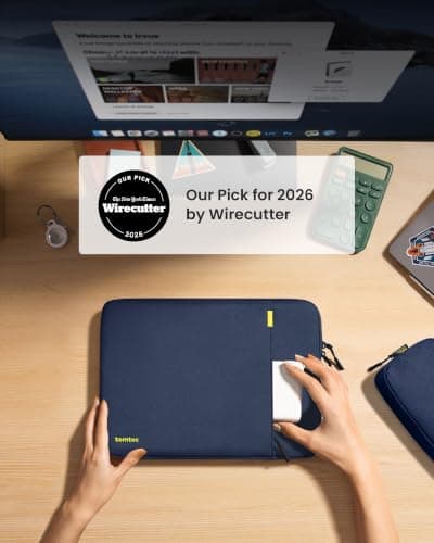 tomtoc 360° Protective Laptop Sleeve Set for 15-inch MacBook Air M5/A3448 — view 2