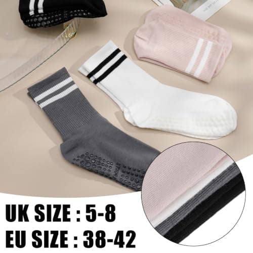 Zuimei Yoga Grip Socks Women Non Slip Pilates Socks Grippy Socks — view 3