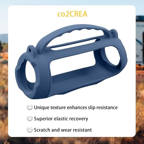 co2CREA Silicone Case for JBL Charge 5 WiFi and Bluetooth Speaker — view 4