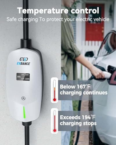 EVDANCE EV Charging Cable for Electric and Hybrid Vehicles — view 3