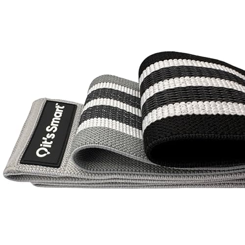 it's Smart Premium Fabric Resistance Sculpting Bands Set of 3 Bands - Light, Medium and Heavy. Non-Slip for Glutes, Abs, Hips and Legs. Mens and Womens for Yoga, Pilates, Gym and Home. — view 2