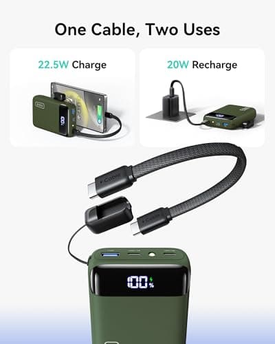 INIU Power Bank, Smallest 20000mAh 22.5W Fast Charging Portable Charger — view 6