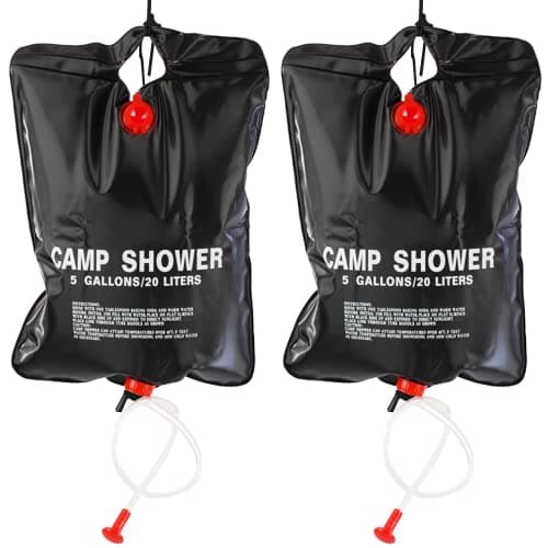 TRIXES 40 L (2X20L) Portable Solar Shower for Camping — view 2