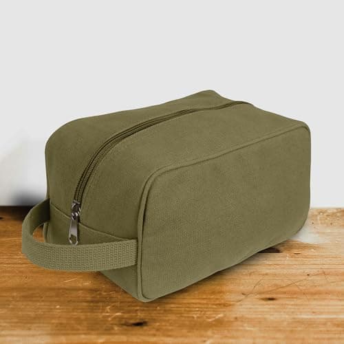 Rothco Canvas Travel Kit, Olive Drab — view 3