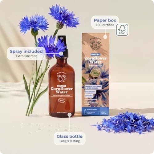 BIONOBLE Organic Cornflower Water - Puffiness, Dark Circles, Face - 100ml — view 5