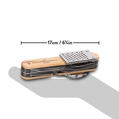 Gentlemen's Hardware Kitchen Multi-Tool, Silver, 4 x 16 x 4.5 cm — view 3