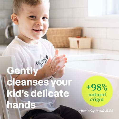 ATTITUDE Kids Foaming Hand Soap, Gentle on Skin, Plant-Based, EWG Verified, Dermatologically Tested, Vegan, Watermelon & Coco, 295 mL — view 2