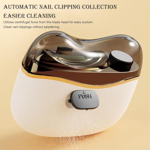 Electric Nail Clippers for Seniors Professional with Scraps Storage — view 4