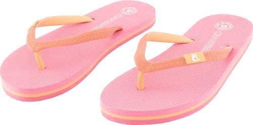 Cressi since 1946 - St Tropez Flip Flops - Perfect for Beach, Sea, Pool, Gym, Leisure, Quick Drying, Soft Shock Absorbing, Non Slip, Pink/Coral - 7/8 UK — view 2