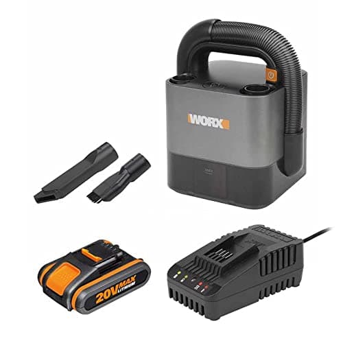 WORX WX030 20V Cordless Compact Vacuum Battery & Charger Included