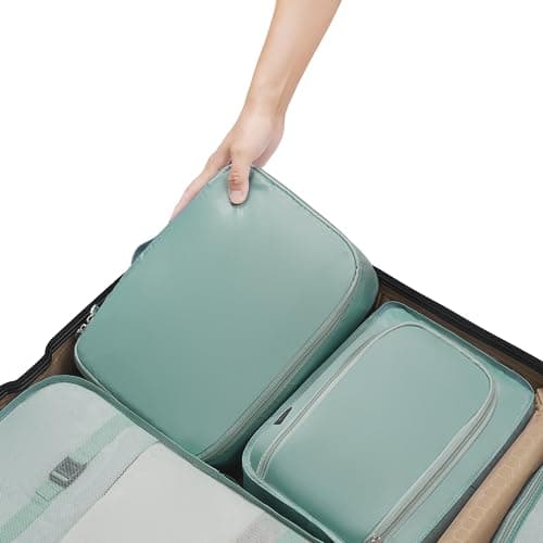 BAGAIL Packing Cubes for Suitcase 8 Set, Lightweight Luggage Packing Organizers Packing Cubes for Travel Accessories — view 6