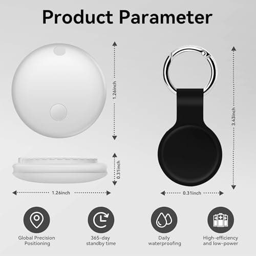Air Tracker Tag-2 Pack for Android/iOS - [Apple MFi Certified] — view 2