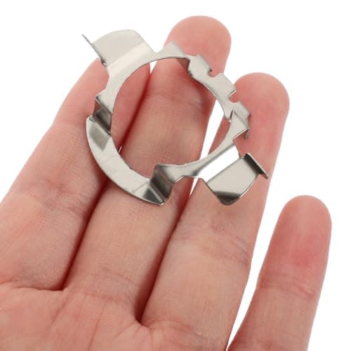 WHAMVOX 2pcs LED Bulb Retainers Iron Retaining Clips for Car — view 4