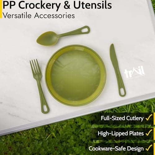 Trail Camping Cooking Set, 2 Person, 11 Piece — view 5