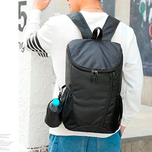 Lightweight Foldable Backpack Packable Hiking Rucksack Waterproof Durable Small Travel Daypack for Outdoor Sport Camping Biking Walking for Men Women Kids - Blue Green Grey Orange — view 5