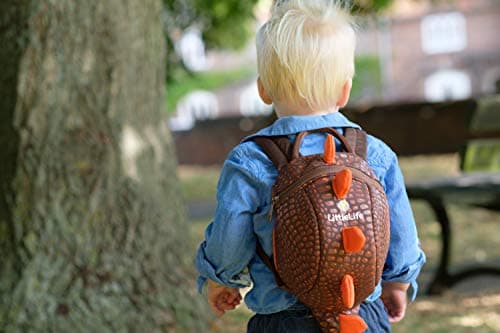 LittleLife Animal Toddler Backpack With Safety Rein, Spike The Dinosaur — view 6