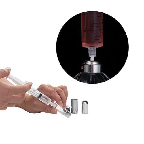 2 Pack 30ml Reusable Plastic Syringe with Extraction Adapters Funnel and Cosmetic Dispenser Pump for Perfumes Transfer to Empty Bottles — view 4