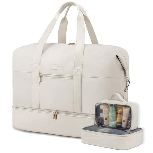 LOVEVOOK Travel Bags for Women, Overnight Weekend Duffle Gym Bag