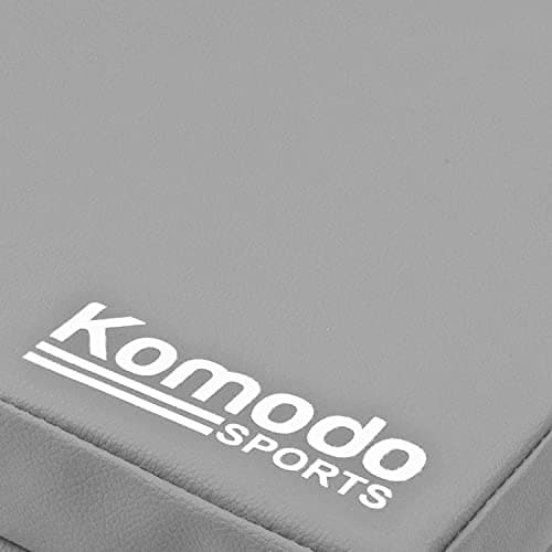 Komodo Tri Folding Yoga Mat 6ft Padded Pilates Floor (Grey) — view 6