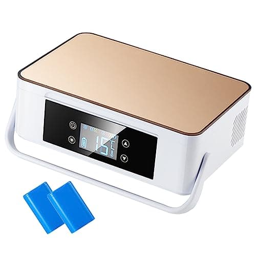 Mini Fridge Insulin Cooler Travel Case, USB Portable Medicine Refrigerator Box with Handle Keeping 2-8°C for Car Travel Home