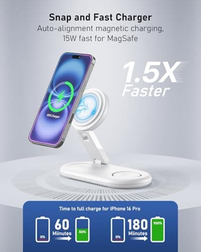 3 in 1 Wireless Charging Station for Apple — view 2