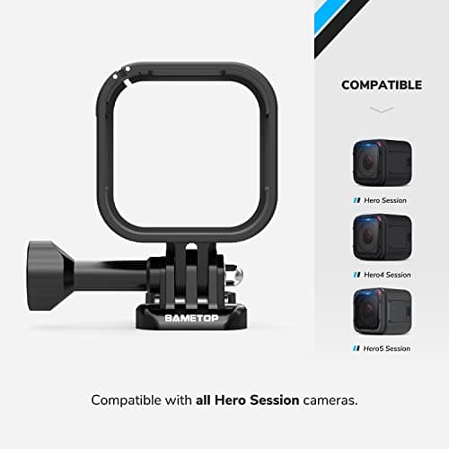 Sametop Case Frame Housing Compatible with GoPro Hero 5 4 Session Cameras — view 5