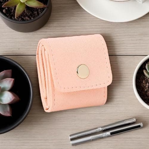 Jewelry Travel Pouch Small Foldable Buckle Elegant — view 3